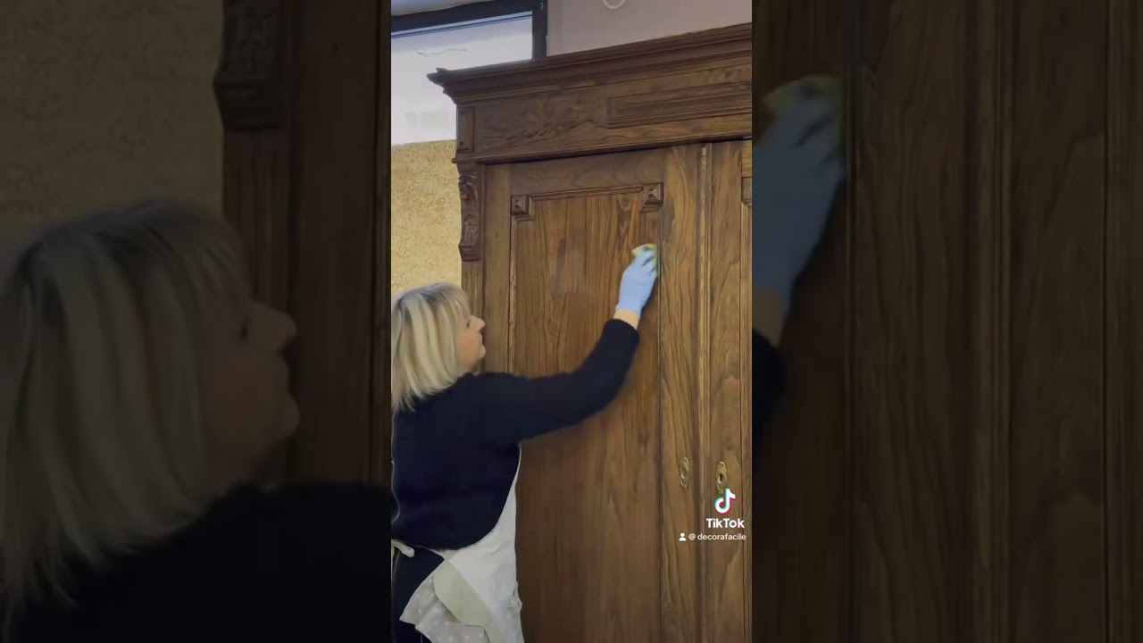 Come pulire il mobile prima di dipingere con Decora Facile
