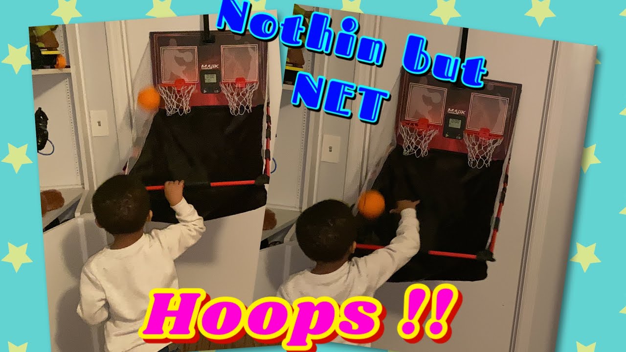 Majik Double Shot Basketball Hoop/ Kids Over the Door Basketball Hoop