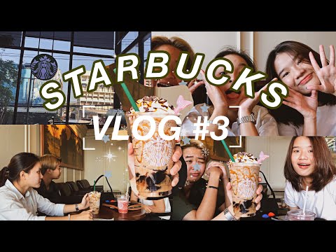 Vlog #3 Starbucks : สั่งเครื่องดื่ม เมนูตามใจพนักงานStarbucks!! | MIEWFORREAL