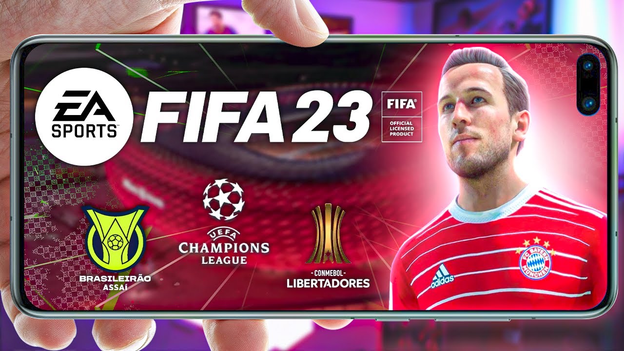 jogue o melhor jogo de futebol offline no seu celular #fifa #fifa23 #a