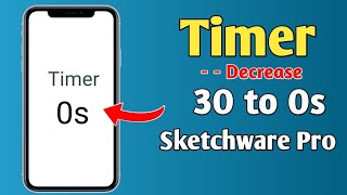 Information Set Timer 30s to 0s with Decrease| Sketchware Pro, Without Coding | Android Mobile News