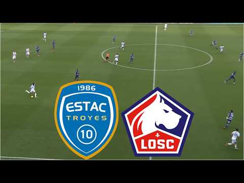 Lille vs Troyes ภาพถ่ายทอดสดฟุตบอล