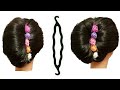 1 Minute NEW VERY EASY TRICKS FOR FRENCH ROLL WITH MAGIC TOOL || FRENCH BUN || FRNCH TWIST