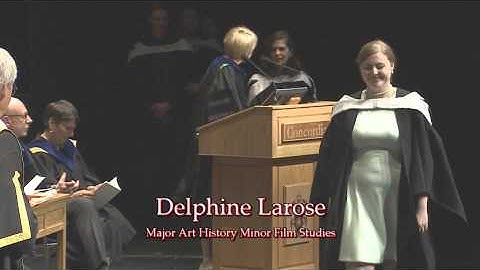 Spring 2014 Convocation Ceremony - Faculty of Fine Arts