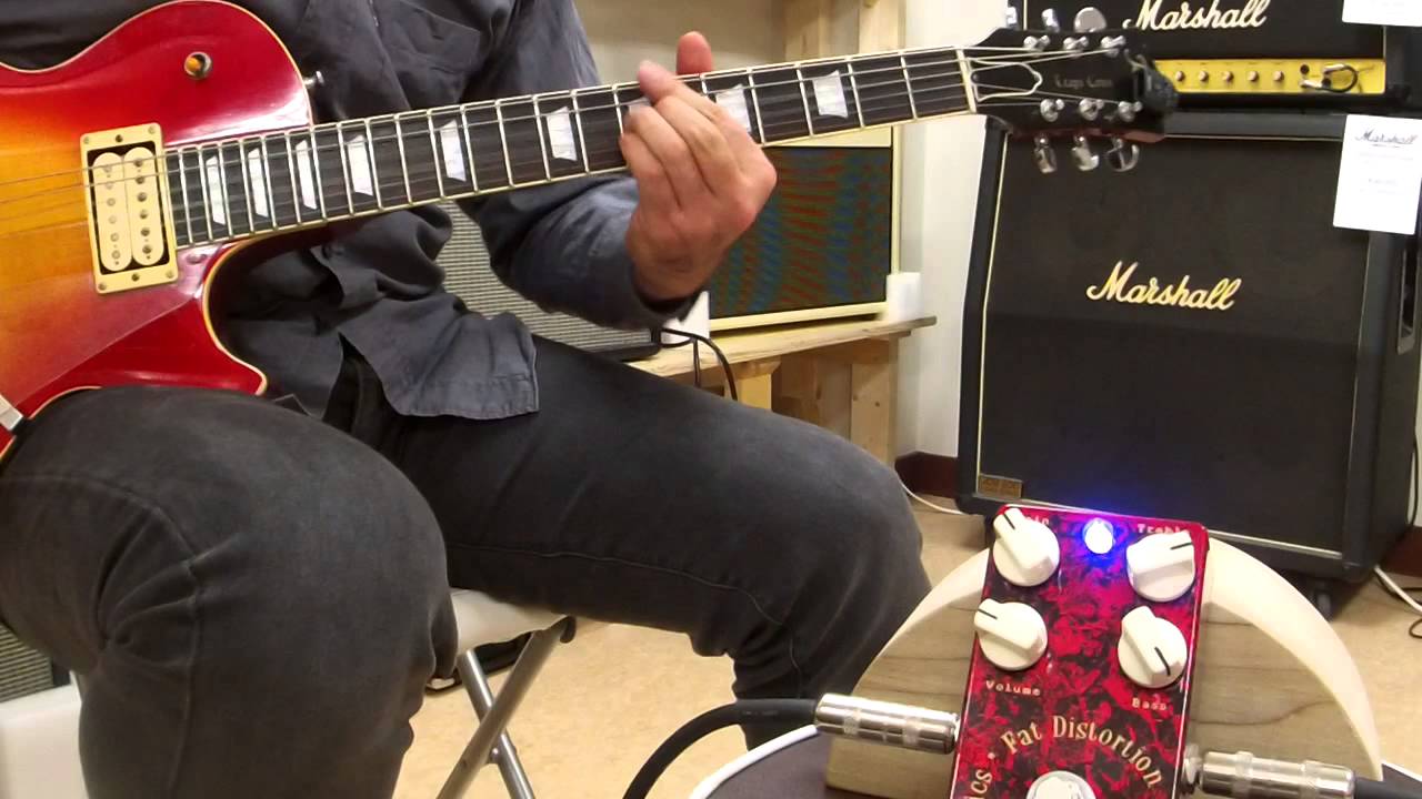 ギター Chocolate Electronics Fat Distortion Chocolate Electronics Fat Distortion Demo1 - YouTube