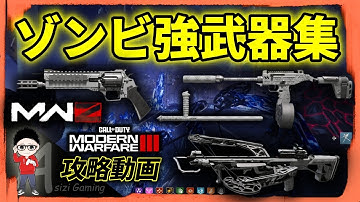 【CoD MWZ】対ゾンビ強武器集！MWII民も使える武器カスタム紹介（TYR、クロスボウ、WSP SWARM、トンファー）