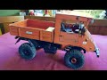 Home build unimog 411 detailed view