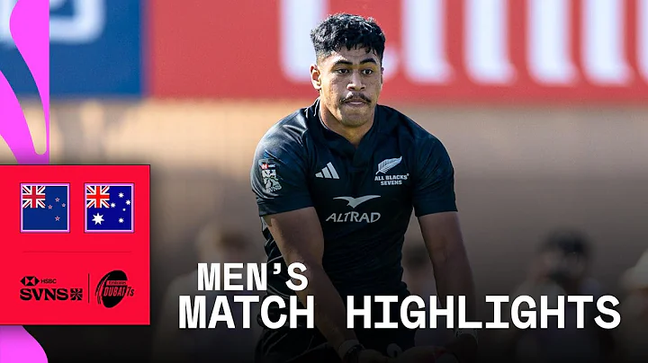 INSANE last-minute defence 😱 | New Zealand v Australia | HSBC SVNS Dubai 2025 | Men's Highlights
