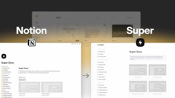 Creating your first website with Notion and Super