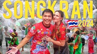 Our FIRST Songkran in Thailand was WILD 🇹🇭 สงกรานต์ | Songkran Festival 2024