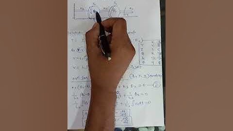 Problem on Rotational Mechanical System to Electrical Analogous System | Control System