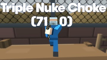 71 - 0 Another Triple Nuke Choke 💀 | Krunker Double Nuke Gameplay | Resolve
