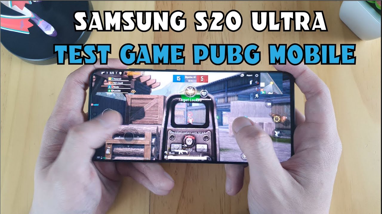 Samsung S20 Ultra Test Game Pubg Mobile Youtube