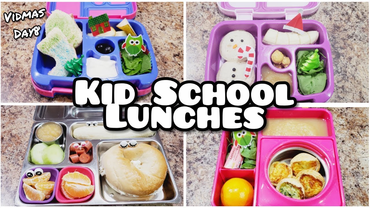 EASY Christmas Lunches! - Lunch Ideas for Kids - Bella Boo's Lunches