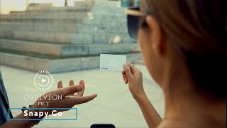 Share portfolios using Snapy Card- by Ovlivion Mkt