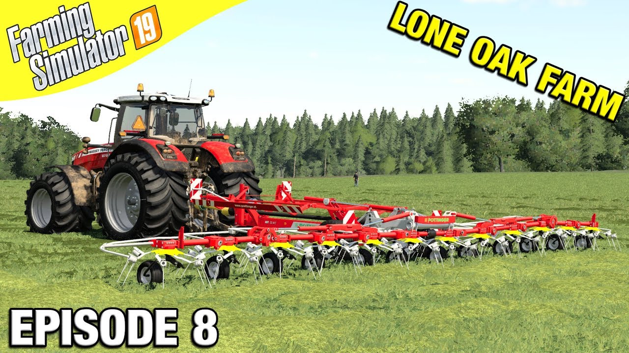 PREPARING FOR ANIMALS Farming Simulator 19 Lone Oak Farm with