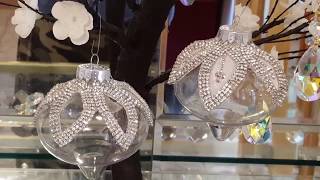 CHRISTMAS DIY & DECOR CHALLENGE / ROBESON DESIGN INSPIRED BLING ORNAMENTS