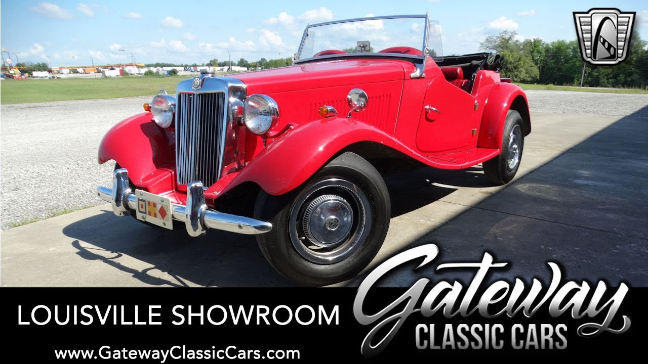 1952 MG TD, Gateway Classic Cars Louisville 2785 LOU YouTube