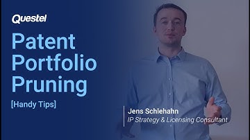 [Handy Tips] Patent Portfolio Pruning with Jens Schlehahn