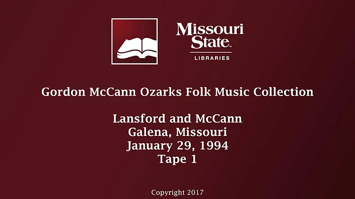McCann: Jim Lansford, January 29, 1994