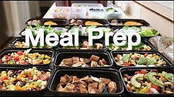 Meal Prep For Weight Loss - Breakfast, Lunch, Dinner, and Snacks - 1600-1700 Calories 