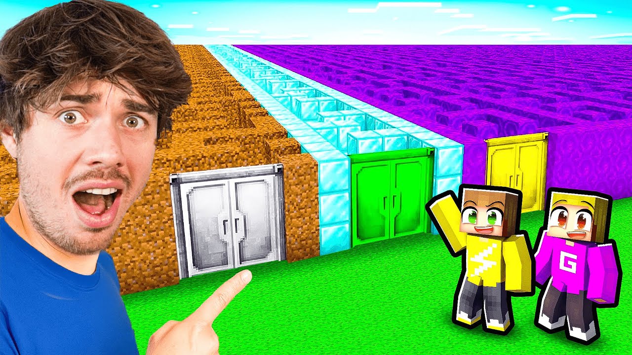 Kies Niet De Verkeerde Doolhof! (Minecraft)