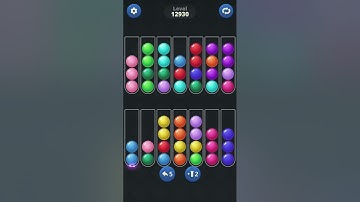 Ball Sort by Infinite Joy: Levels 12929, 12930, 12931