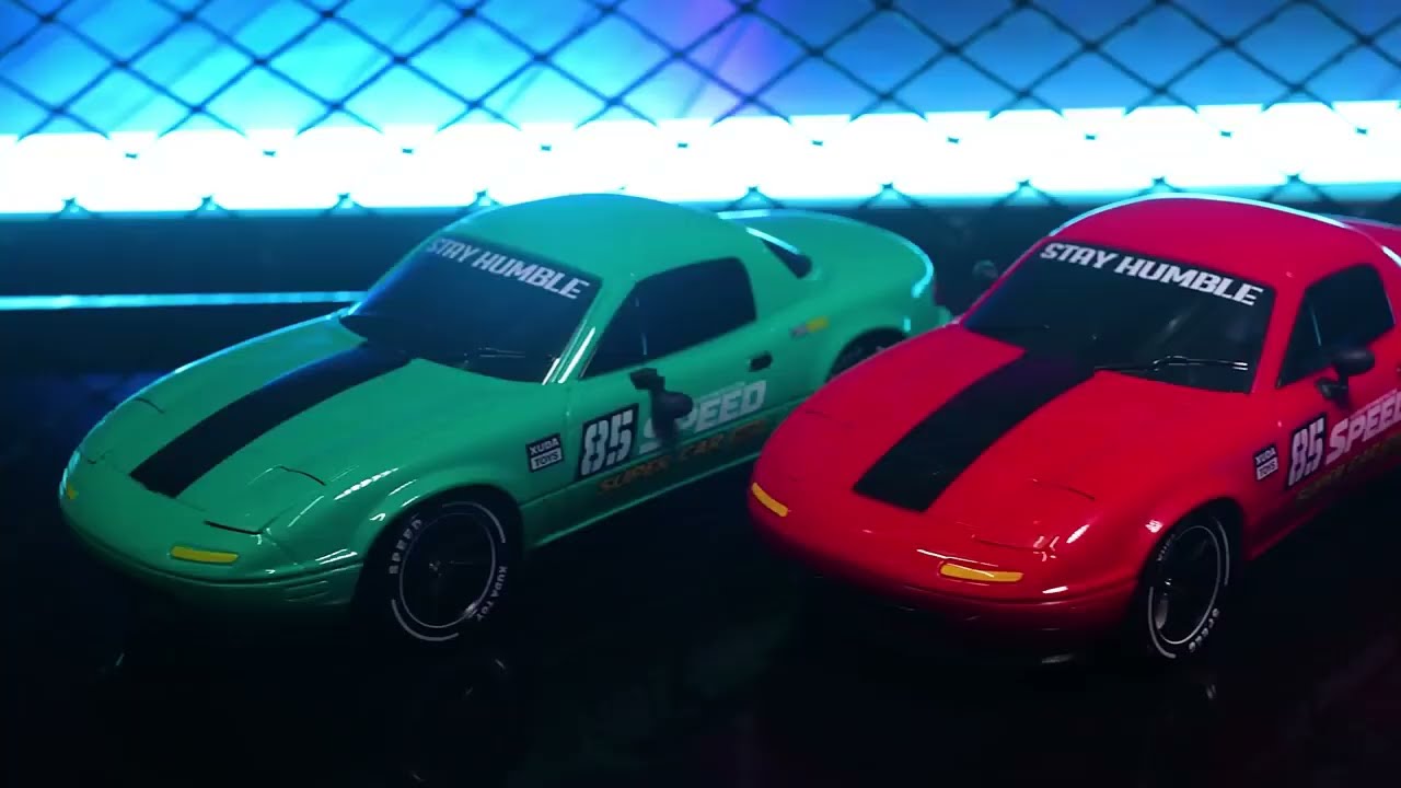 2.4G RC Drift Car | MK5 / AE86 Classic Design One-Key Drift • Dual Tire Sets • Ready to Play