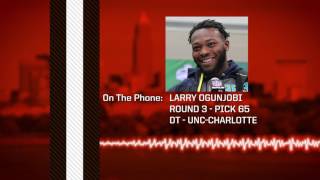 2017 Draft: Larry Ogunjobi Conference Call