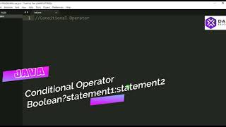 Conditional Operator ( Boolean  Statement 1: Statement 2 ) | Core Java Programs with Output | #Java