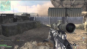 xXiDeMoN MW3 1v1 Quickscoping against a random (Part 1)