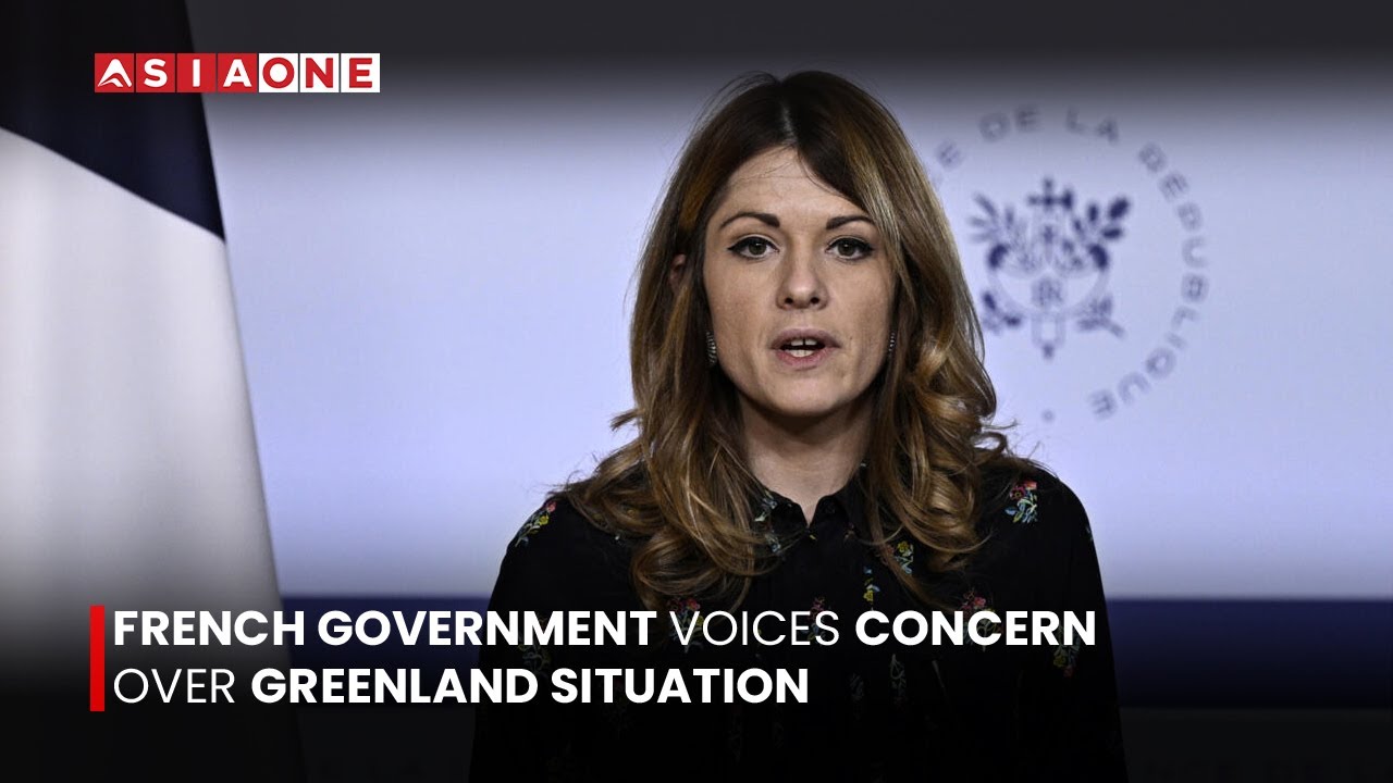 French Government Voices Concern Over Greenland Situation | Asia One News