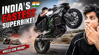 My First Vlog on India’s Fastest SuperBike😍 First Time Riding