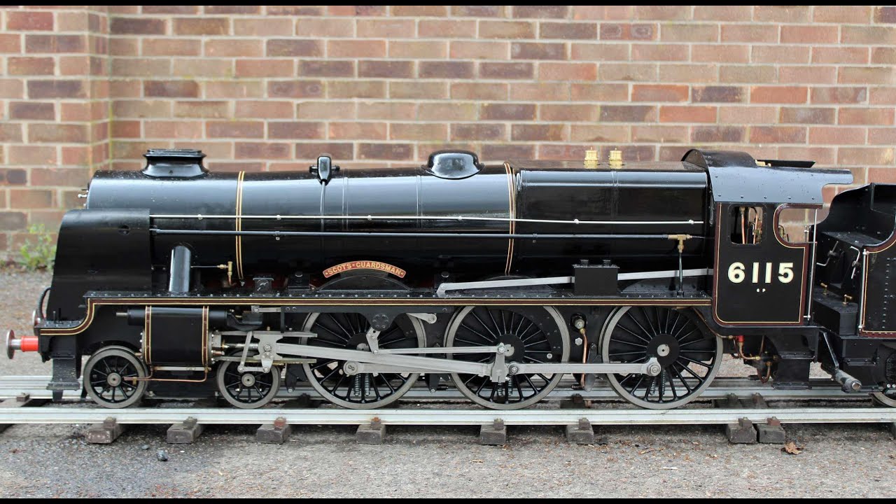 7 1/4 inch gauge LMS 6115 "Scots Guardsman"