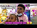 FATHER DAUGHTER DAY 🥰😊(Life as teenage dad ep.37)