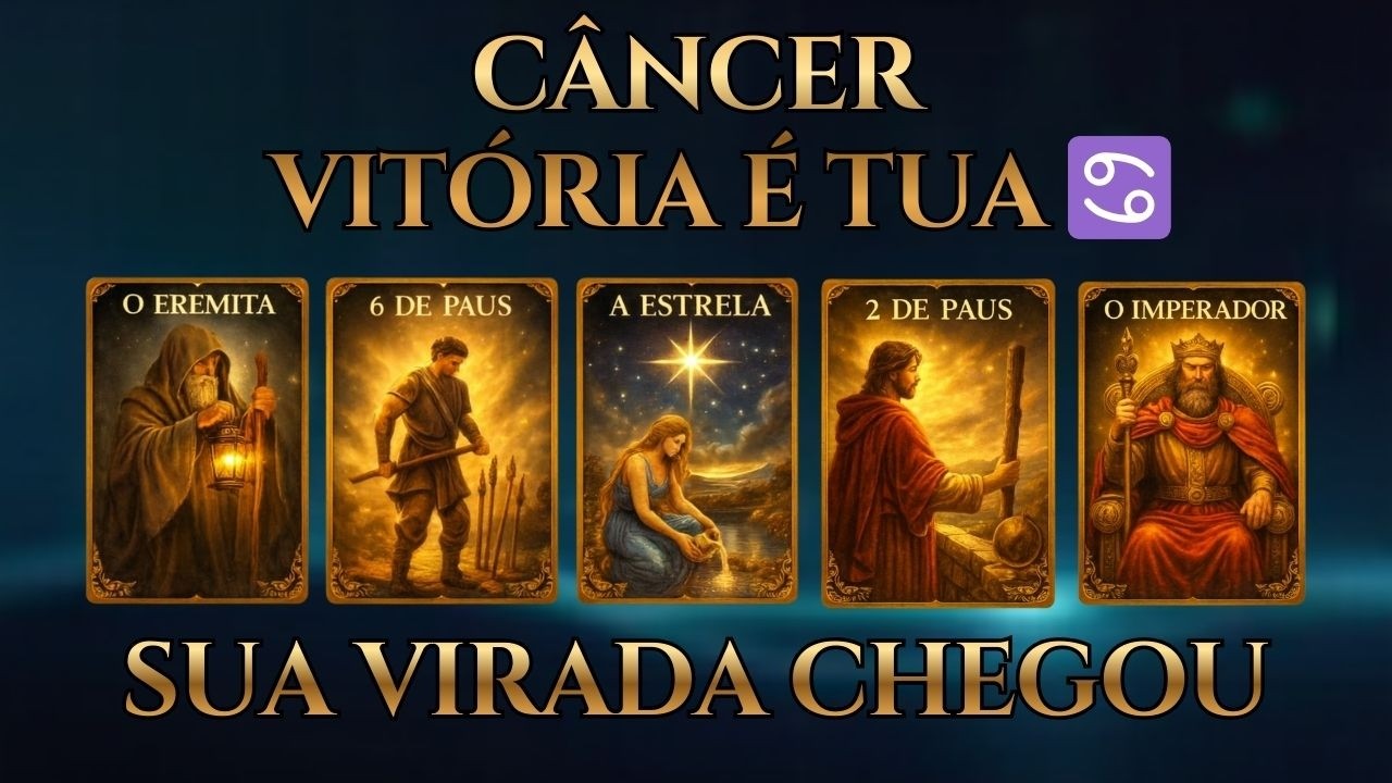 CÂNCER: SUA VIRADA CHEGOU — PROSPERIDADE, CURA E RECONHECIMENTO ♋🔮