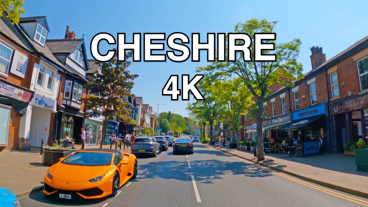 Holmes Chapel to Alderley Edge Cheshire Drive 4K YouTube