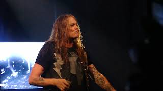 Sebastian Bach performs Wasted Time live at August Hall, San Francisco.