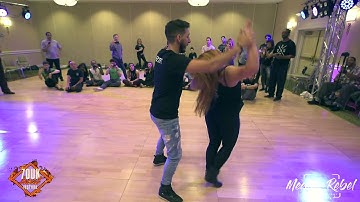 Lovely by Billie Eilish | Bruno and Fae at Zouk Heat | Brazilian Zouk Demo