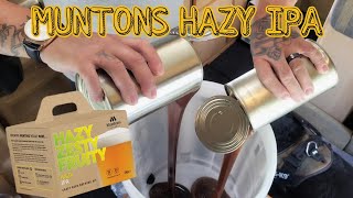 How to BREW BEER in a MOTORHOME - Muntons HAZY IPA #homebrew #craftbeer #IPA screenshot 1