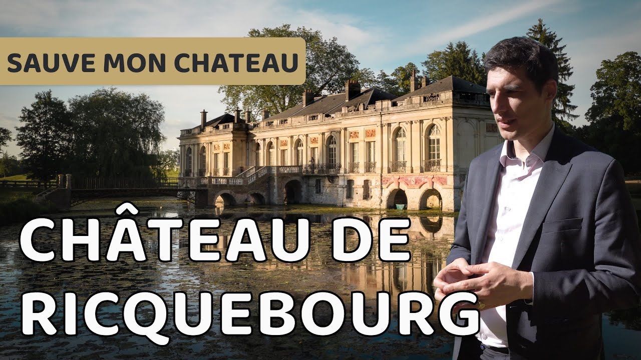 Chateau de Ricquebourg : un chateau secret posé sur l'eau