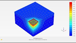 المحاضرة (11) : Plaxis 3D - Flexible raft and basement conc. walls - stresses and straining actions