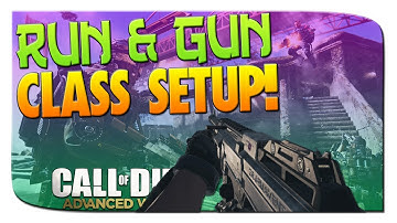 Call of Duty Advanced Warfare "Run & Gun Class Setup" : ASM1 After Patch! - Best Class Setup