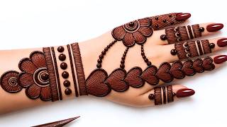full hand simple mehndi design new 2026 |mehandi ka design | mehndi design | मेहंदी डिजाइन| #mehandi