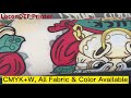 Locor DTF Fabric Printing Solution, suitable for all color and fabric.