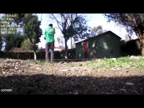 Turboshrimp tracker with the AR.Drone