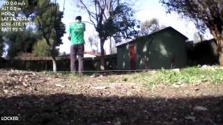Turboshrimp tracker with the AR.Drone