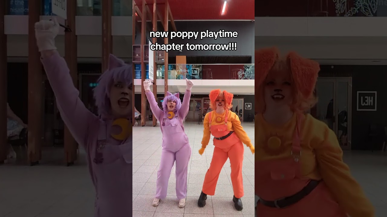 WHO'S EXCITED?? @sol.cosplays #poppyplaytimechapter1 #dogday #catnap #poppyplaytimemonster #fyp