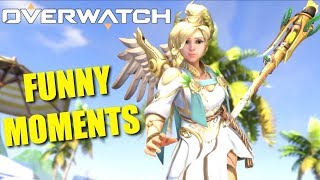 Overwatch Funny Moments - Mercy Winged Victory & Lucioball!