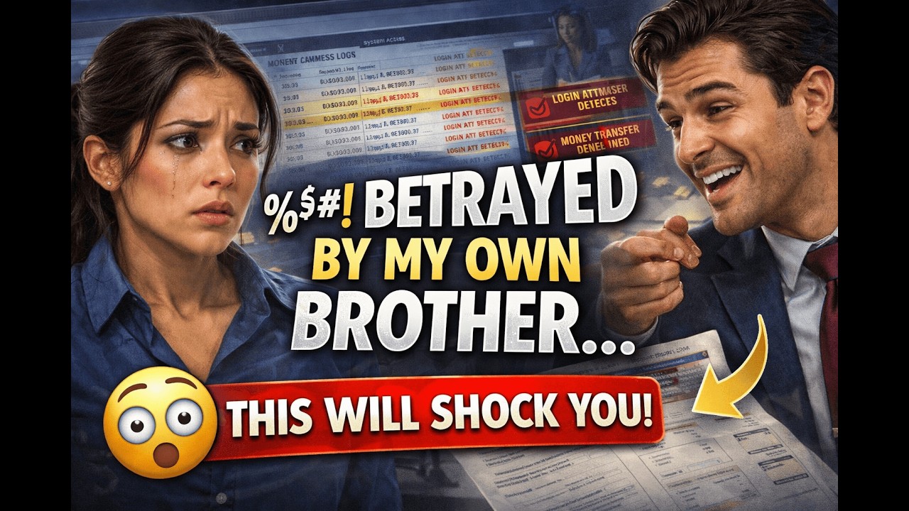 Betrayed by My Own Brother at the Bank… What He Did Shocked Everyone